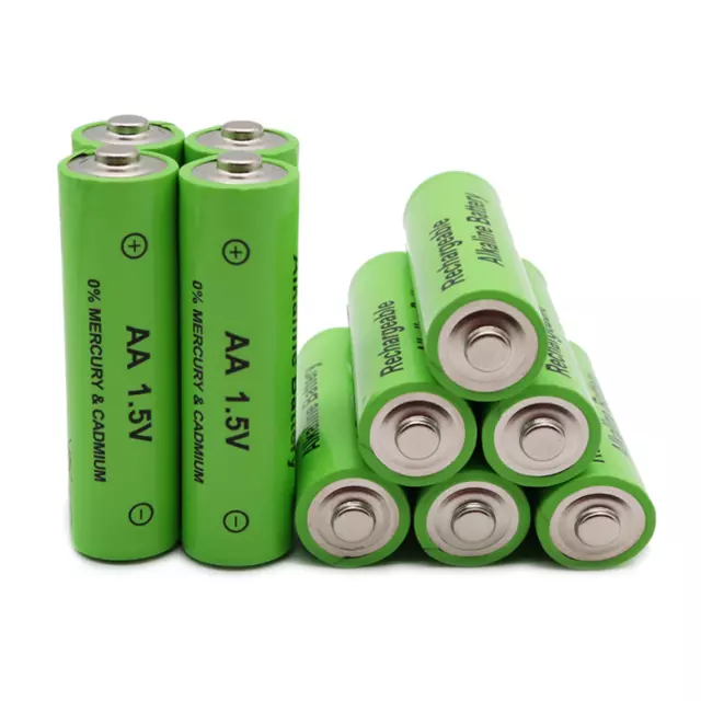 Batterie AA ricaricabili 4-12 pz Ni-MH 3000mAh 1,5 V batteria per ventilatore giocattolo torcia