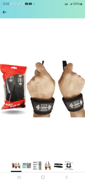 ESSENTIAL Wrist Wraps Straps, Avoid Injury and Maximize Grip for Weightlifting,