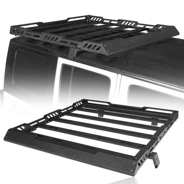 HARD TOP ROOF Rack Cargo Basket Fit Jeep Wrangler JK 0718 4Door