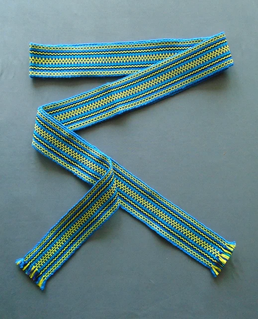 Ukrainian hand woven belt,  krayka,  Ukraine,   Length - 78"