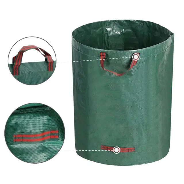 Bolsa de residuos de jardín 120L-500L rechazo bolsas de alta resistencia L4H5 basura hojas nuevas I5J4