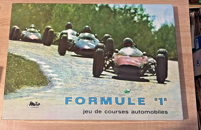 Jeu De Société Formule 1 – Miro 1966, Complet Et En Superbe état, Vintage