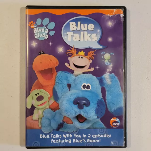 BLUE'S CLUES - Blue Talks DVD 2004 NICKELODEON JR FAMILY ANIMATION OOP ...