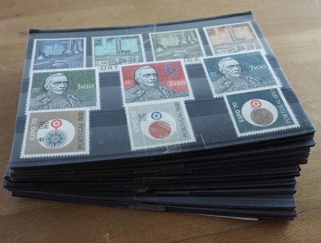 1970  Portugal; 15 Jahrgänge ohne MINr. 1106, postfrisch/MNH, ME 1045,-