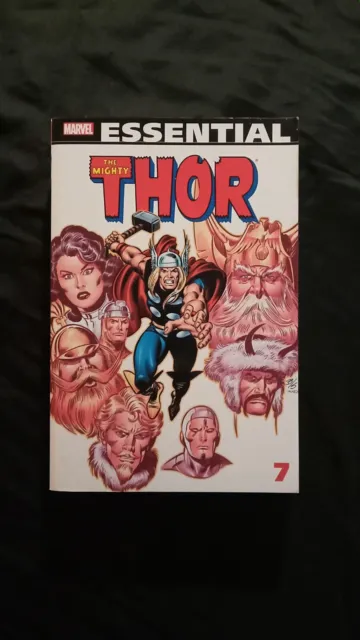 Marvel Essential The Mighty Thor Vol 7 Collects THOR 248-281 Ex-Library Edition