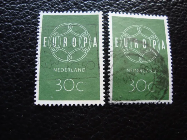 PAYS-BAS - timbre yvert et tellier n° 709 x2 obl (A31) stamp netherlands