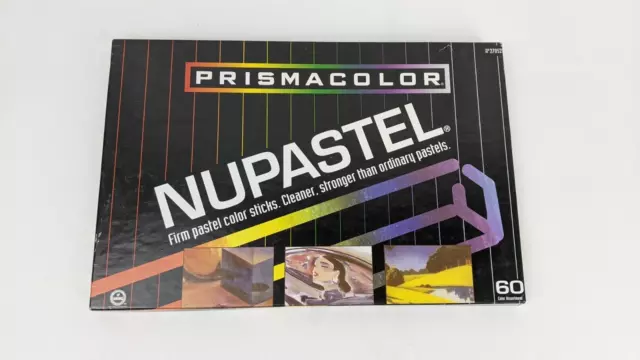 Prismacolor Nupastel Set Firm Pastel 60 Colors Preowned Used