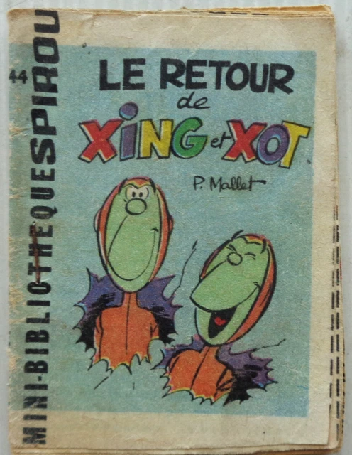 Mini Story No 144 The Retour Of Xing And Xot Spirou No 1288 Mallet 1962