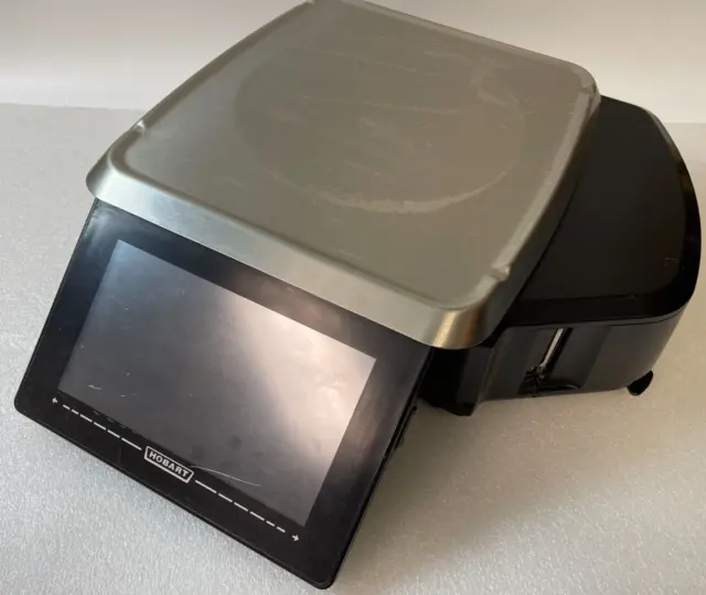 Hobart HTi-LH Scale With Printer & Food Tray new software ready to use TESTED!