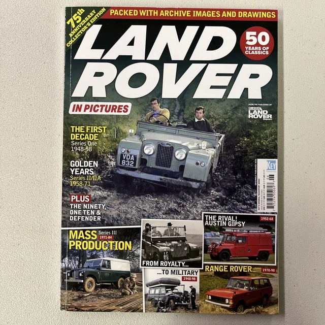 Range Rover Magazines CLASSIC LAND ROVER MAGAZINE 2023 75TH ANNIVERSARY £19.61 - PicClick UK