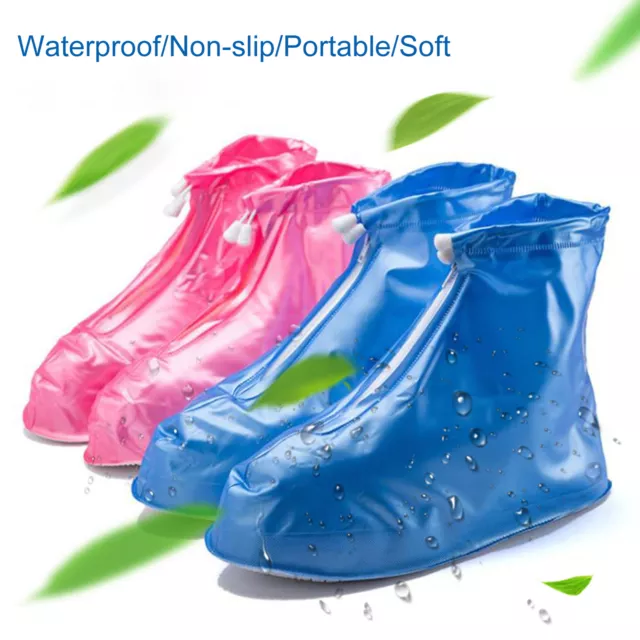 1 Pair Rain Boot Covers Non-slip Multipurpose Women Rain Shoe Covers Boot
