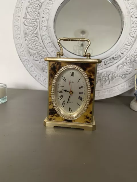 Antique Clock Small Mantel Clock 20 Cm In Height  acctim quartz