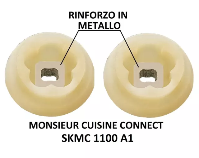 Coupling Bushing Metal for Silvercrest Monsieur Cuisine smart Skms 1200 A1