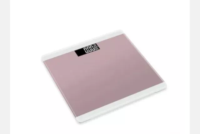 Escalas de pesaje digitales para baño Aquarius 3 en 1, oro rosa