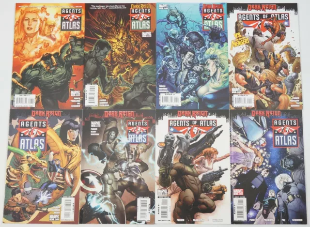 Agents of Atlas vol. 2 #1-11 VF/NM complete series - marvel comics - namora set
