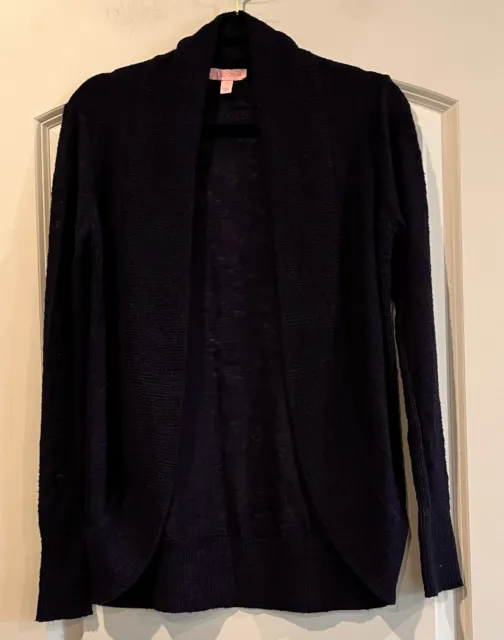 Lilly Pulitzer Navy Blue Cardigan Size Small