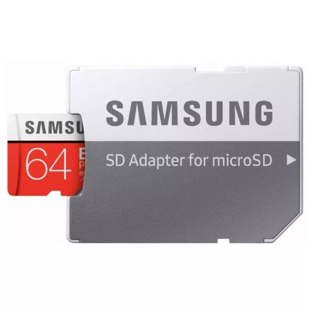 Carte Mémoire SAMSUNG EVO 64 Go Micro SDXC UHS-I - dispo aussi en 128 256 32 Gb