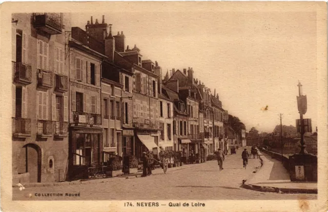 CPA NEVERS - Quai de Loire (420827)