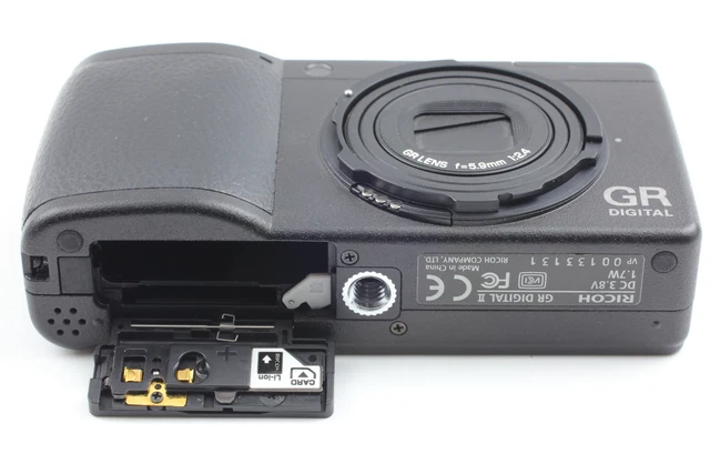 [Top MINT] RICOH GR DIGITAL II 10.1MP Digital Camera Black From JAPAN 11