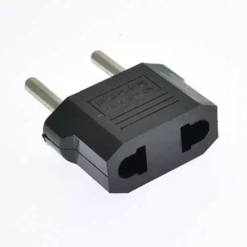 EU Converter Euro Wall Adapter Travel Plug-5X Power To Charger Europe US USA