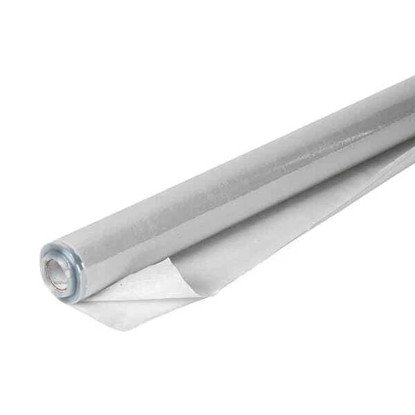 44 in. x 216 in. x 4 Mil Clear Rolled Vinyl Sheeting  durable for effective use