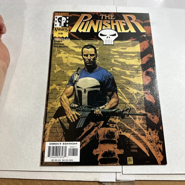 THE PUNISHER  #8   (Marvel Knights Comics 2000) Garth Ennis high grade A66