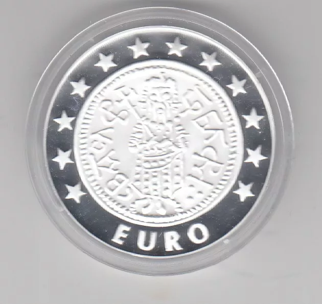 Bulgarien   10  Lewa   Münze von Tsar Terter  2000  PP  Silber  mit Zertifikat