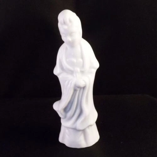 QUAN YIN KWAN Porcelain Buddha Figurine Small Vintage Japan 42.09