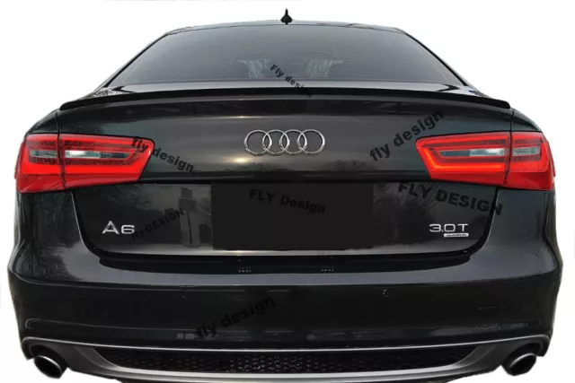 Autospoiler Arrière Convient pour Audi A6 2012 2016 Sline, Style Lèvre Arrière