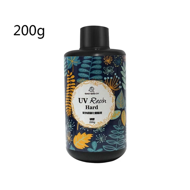 Pegamento duro transparente de resina transparente hágalo usted mismo curado resina epoxi joyería 200 g