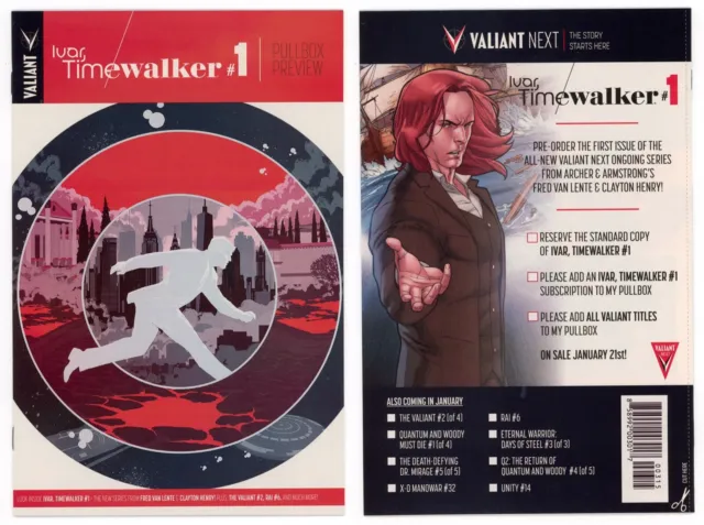 Valiant First Pullbox Preview Ivar the Timewalker #1 (NM/MT 9.8) Rai 2015 PROMO