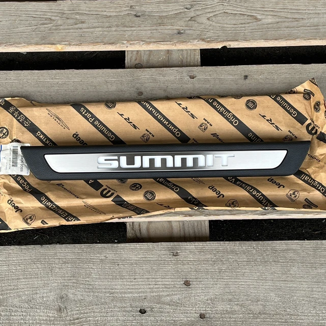 ORIGINAL JEEP GRAND Cherokee 2015-2021 Summit Einstiegsleiste vorne K5SQ05DX9AC EUR 99,00 ...