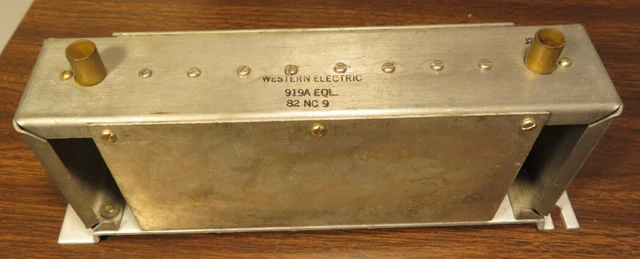 At&T Long Lines Microvave Stuff - Western Electric Equalizer