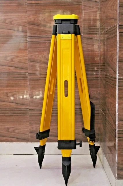 Trépied En Bois Robuste Pour Niveau D'Arpentage - Équipement De Chantier Neuf