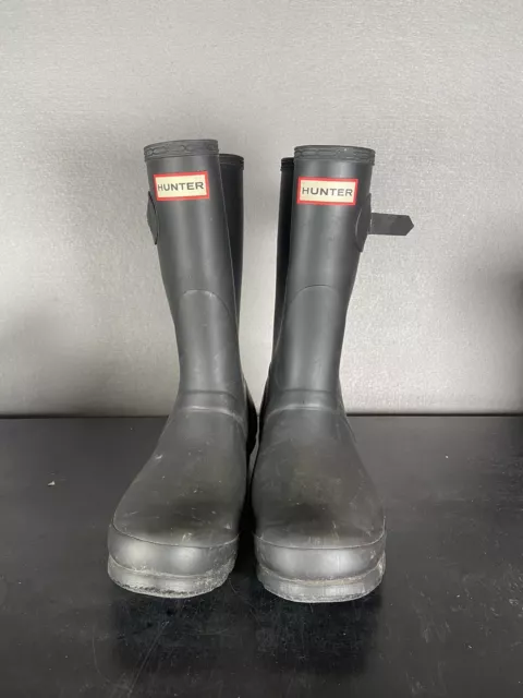 Hunter Women's Original Classic Short Rain Boots - Rubber Ladies Boot Size 9