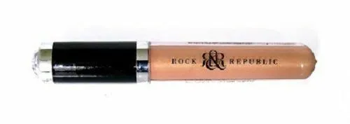 Rock & Republic Lip Gloss 0.11 Oz NWOB Shade Alpha Blonde shimmery gold