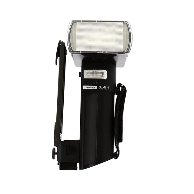 Metz 76 MZ-5 Handle Mount Flash with Battery, Charger, & Diffuser