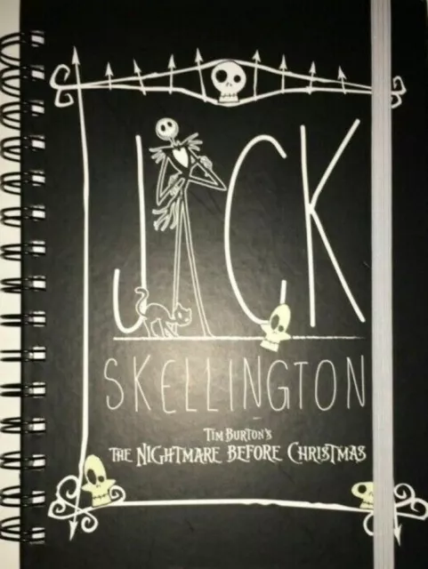 The Nightmare before Christmas Notizbuch Jack Skellington Clow in the dark