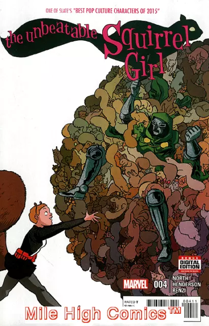 UNBEATABLE SQUIRREL GIRL (2015 Series)  (MARVEL) #4 Near Mint Comics Book