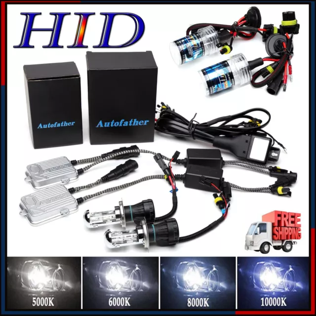 Hid Conversion Kit 9006 H1 H3 H4 H7 H11 Xenon Headlight  Light Bulb Ballast 55W