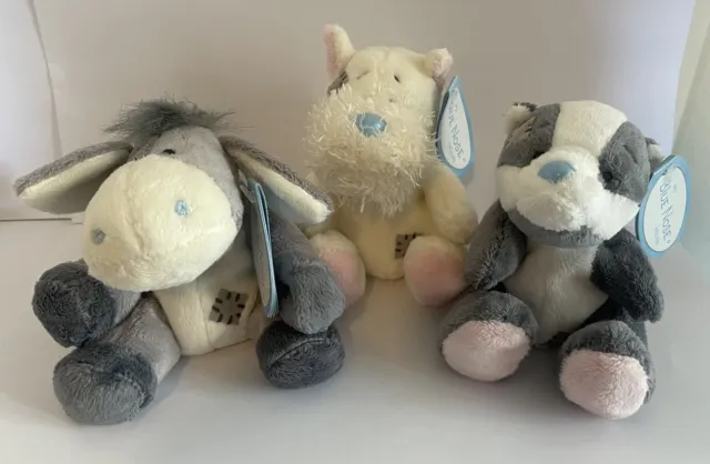 BULK - Me To You 4” My Blue Nose Friends - 3 Of Tatty Teddy’s Friends - Gorgeous