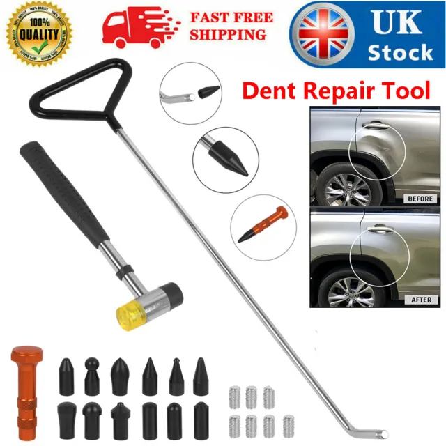 Paintless Dent Repair Rod Kit Auto Dent Removal Tools Car Dent Pullout Tools