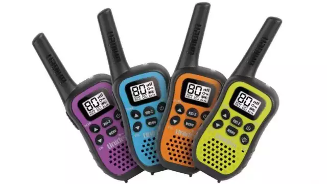 Uniden UH45-4 80 Channel UHF Handheld Radio with Kid Zone - 4 Pack
