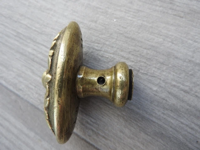 Poignee De Porte En Bronze Ancienne