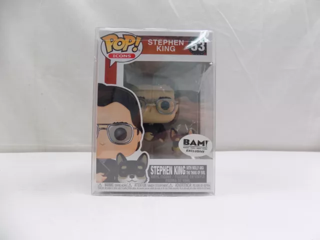 Brand New Funko Pop Stephen King with Molly Aka the Thing of Evil 53 Bam Excl...