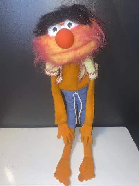 Mint Cond Vtg 1978 Fisher Price #854 Jim Henson 26" Animal Drummer Muppet Puppet