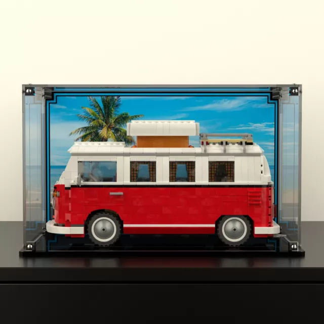 DISPLAY CASE FOR LEGO Creator Expert Volkswagen T1 Camper Van