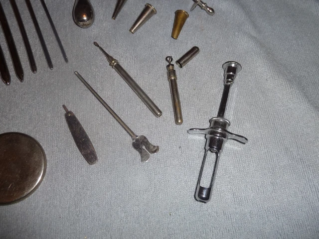 Alte ARZT INSTRUMENTE - Konvolut - SET 6 4