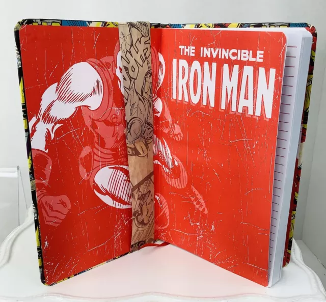 Marvel Comics Journal The Invincible Iron Man Edition 120 Sheets Blank Note Book