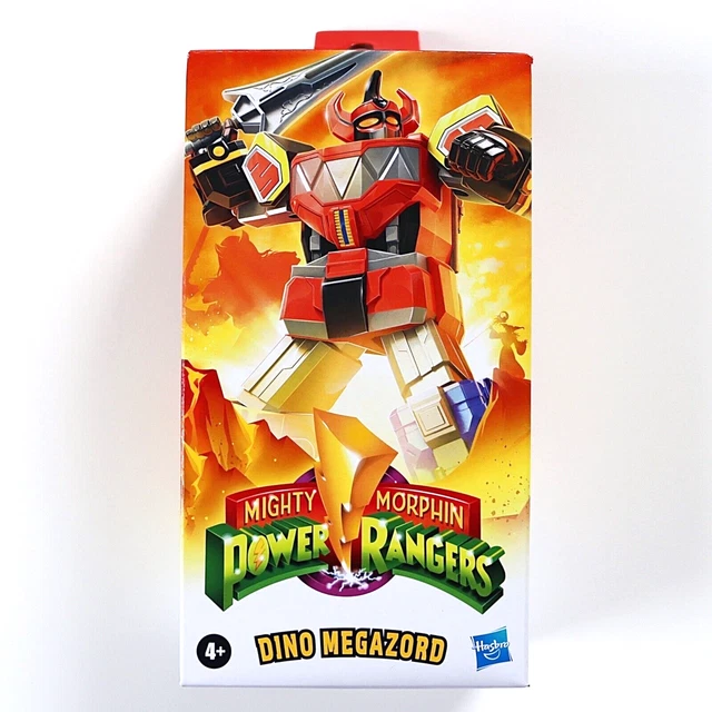 Figurine Action Dino Megazord Power Rangers Mighty Morphin - Boîte VHS Collector Hasbro 2022 - 17 Cm